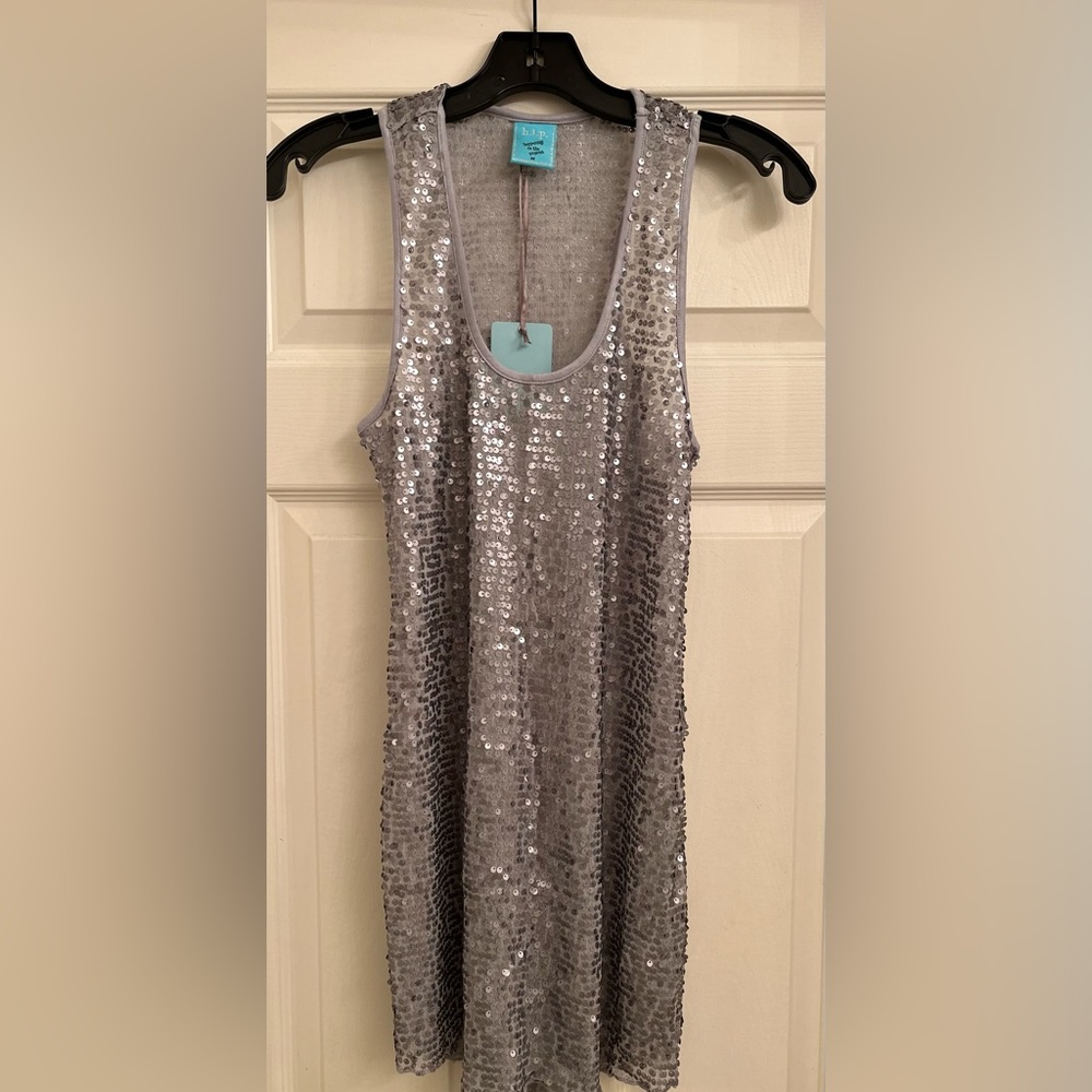 Sequin racer back top